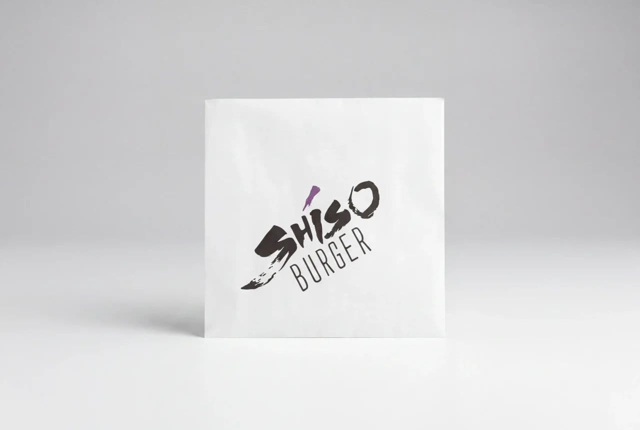 Shiso Burger — Wrap-Bag